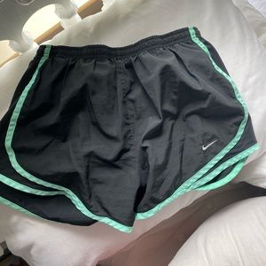 Black and mint Nike shorts!